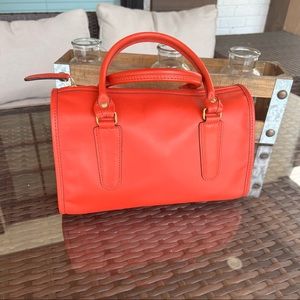 Coach Limited Edition Red Vermillion Madison Satchel #17995